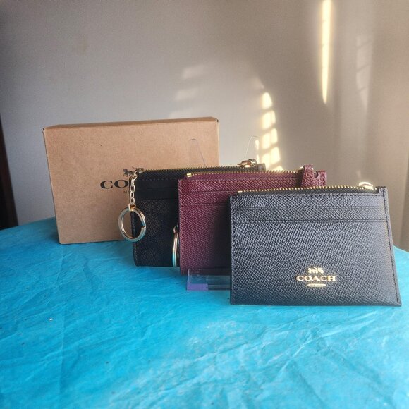 Coach Mini Skinny ID Case NWT-Select ONE! - Picture 1 of 9